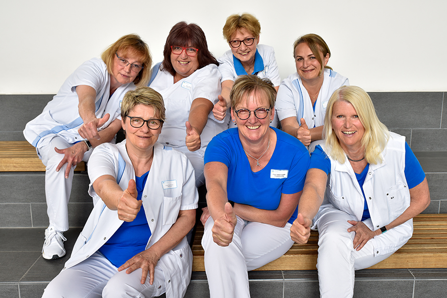 Das Pflege-Team der Klinik am Park in Bad Schwalbach Das Pflege-Team der Klinik am Park in Bad Schwalbach